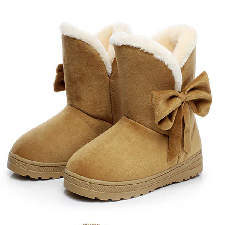 Botas 2022 invierno nuevas mujeres coreanas cortas de nieve de felpa espesadas cálidas botas Martin zapatos de algodón de moda