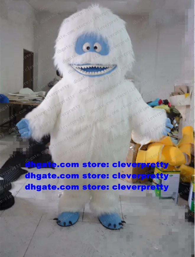 Bumble den avskyv￤rda sn￶gubben Mascot Costume Snow Monsters Yeti Vuxen Karakt￤rutrustning Suit Cartoons Props gifta sig med br￶llop CX2014