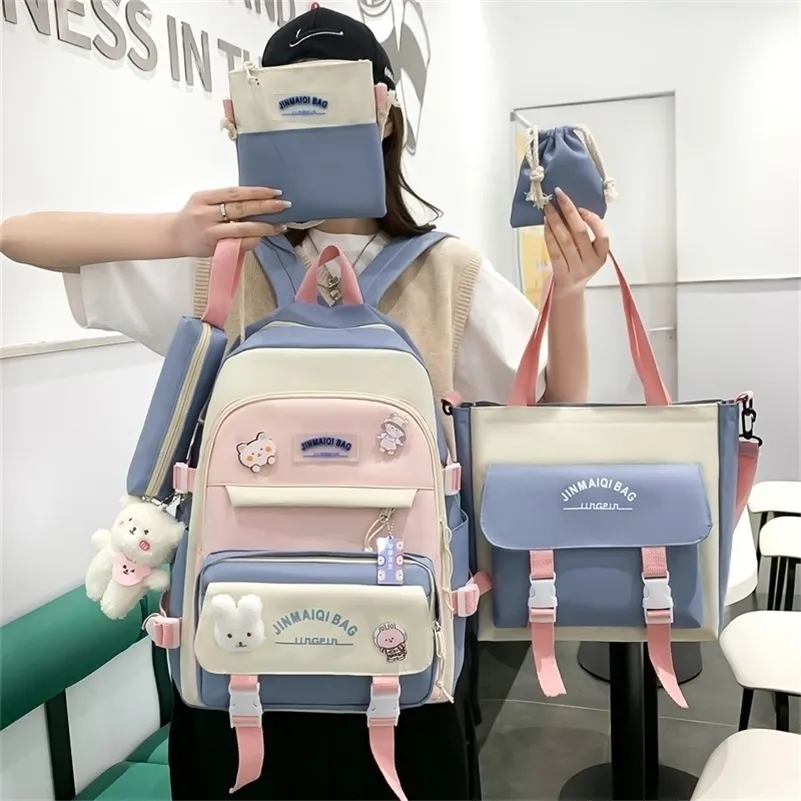 Women's Backpack School Bag Bookbag Mini Backpack School Traveling Solid Color main image 0