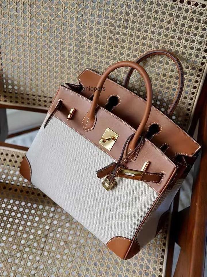 BirkinBag Designers Borse Bags Designer High Ambiente Manualsewn Canvas Incantesimo Swift Colf BK30 BASSE MEDIEVAL CASSA CASUALE CASA CHUADA CHUANDA AYW AYW