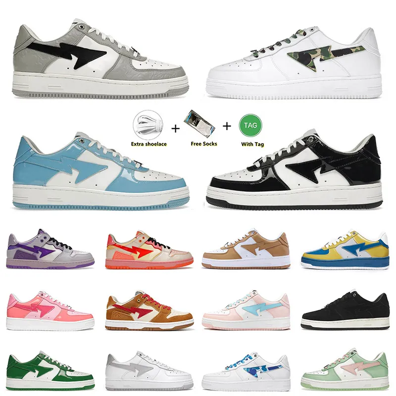 Bapesta Baped Sk8 Sta Designer Casual Shoes Platform Sneakers Vintage ...