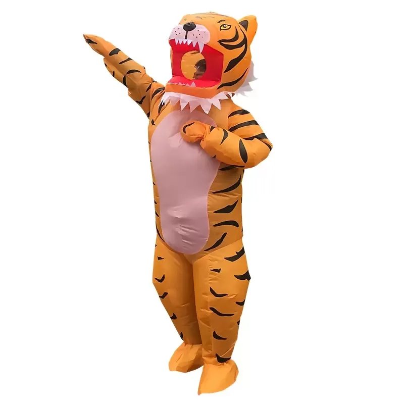 Costumes de mascotte Costumes gonflables de tigre d'amine Halloween pour le Costume de fête de carnaval adulte jeu de rôle Disfraz pour homme femme costume de poupée mascotte