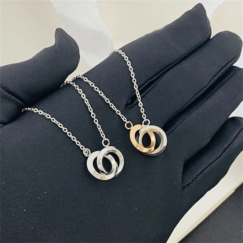 Exquisite Necklaces Couple Wedding prom Pendants Christmas Gifts Luxury Designer Necklace Vintage Jewelry Punk Accessories Wholesale Jewellry Pendant For Women