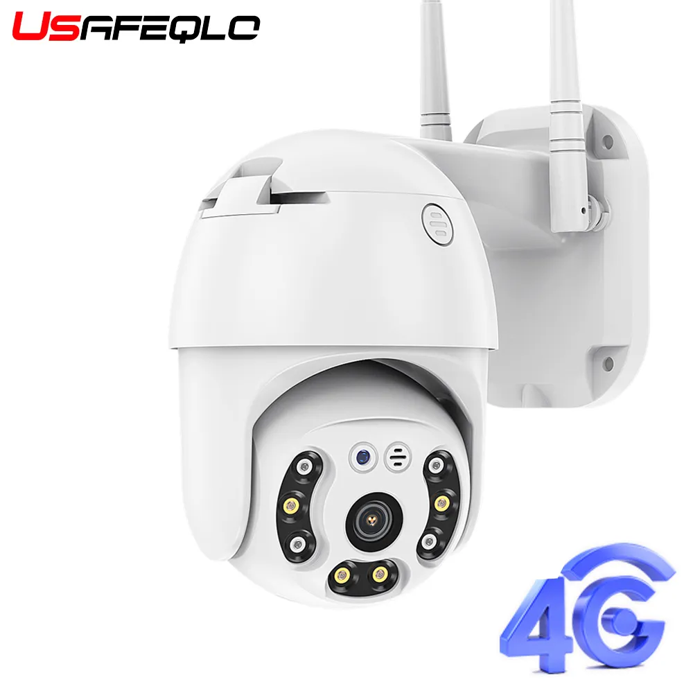 Caméras dôme 4G carte SIM caméra IP 2MP3MP5MP HD caméra WIFI PTZ dôme caméra extérieure deux voies Audio sécurité CCTV P2P IR Vision nocturne 30 M 221025