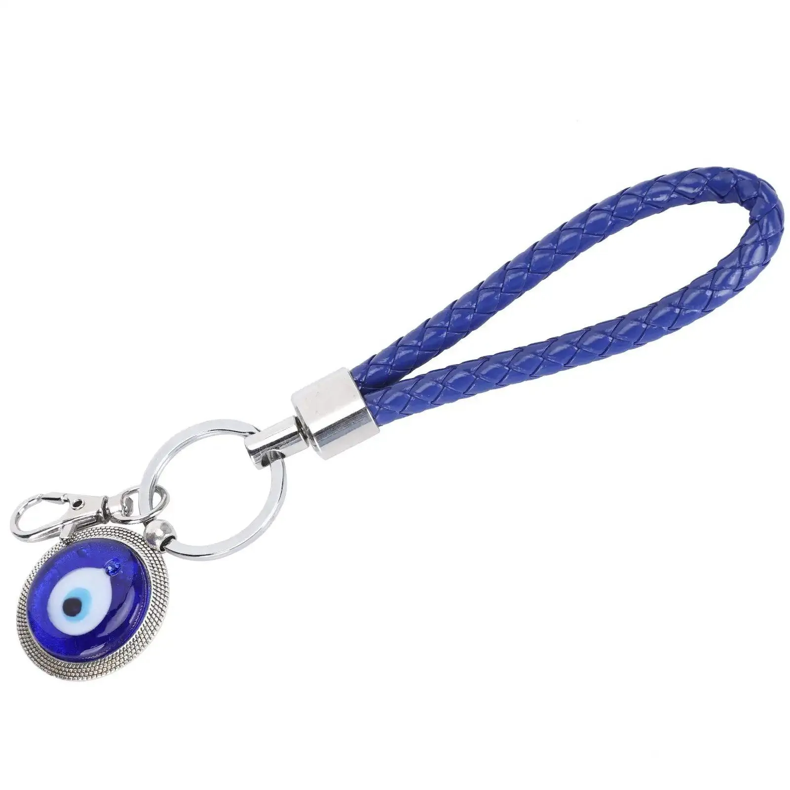 Porte-clés L mauvais œil porte-clés turc bleu pendentifs à breloques Amet pour homme femme sac à main sac à main sac décoration cadeau goutte Otn4X