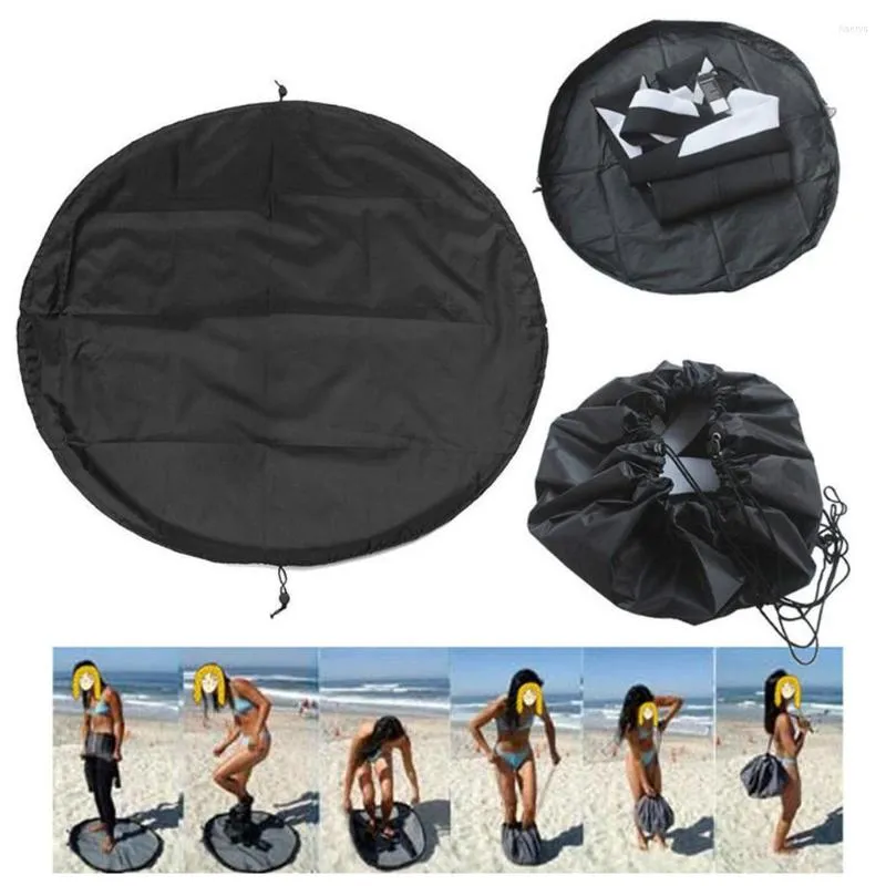 Bolsas de armazenamento Praia Surf Swimming Clothes Saco de roupas de traje de traje de mergulho Tampa de tapete rápida tapete à prova d'água