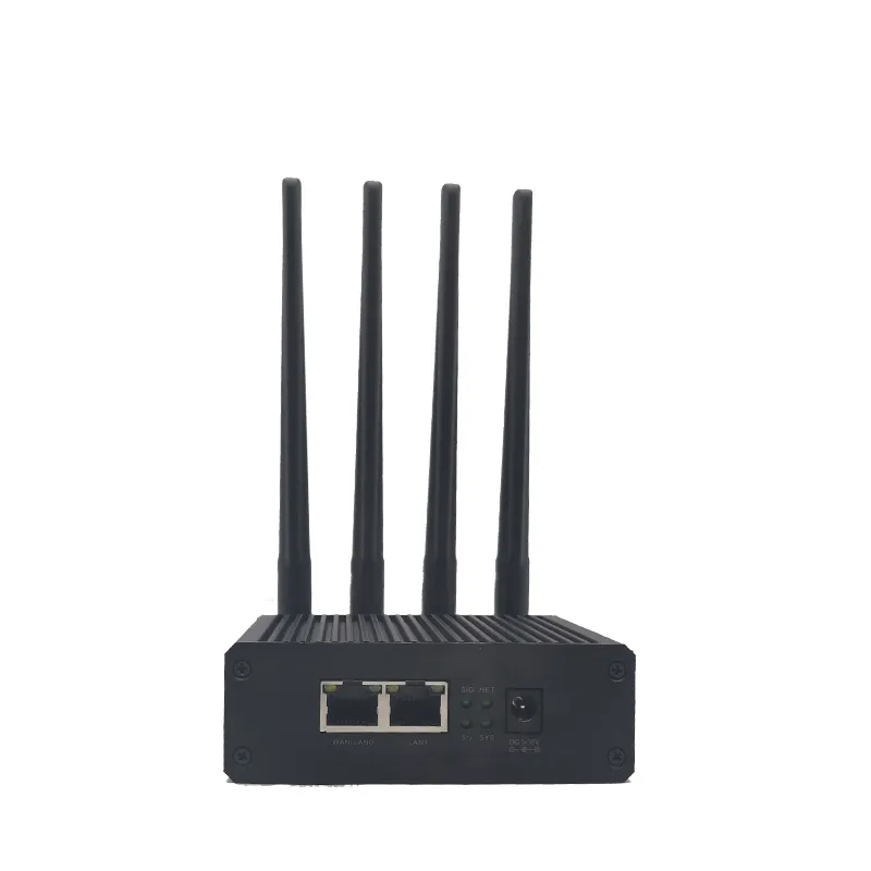 5G Router przemysłowy obsługuje VPN Web 253 Użytkownicy 5G/4G/3G Temperatura robocza 80 ° C