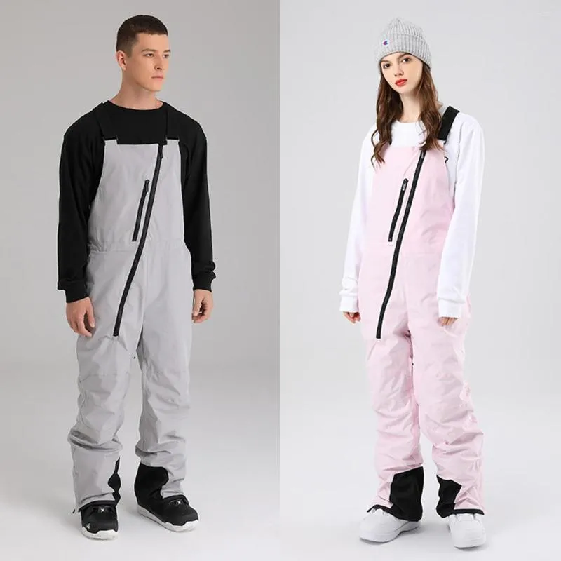 Skicing Pants Men Men Kobiety Zime Jumps Sukus Sport na świeżym powietrzu ciepłe wodoodporne wiatroodporne spodnie Snowboarding Dribs