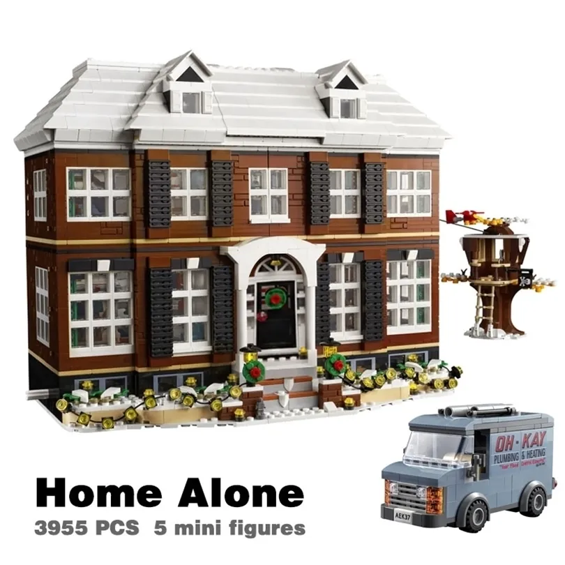 Block 3955 PCS Home ensam Kompatibel 21330 Modell Byggnadsblock Brick Utbildning Födelsedag Julklappar Toys 221025