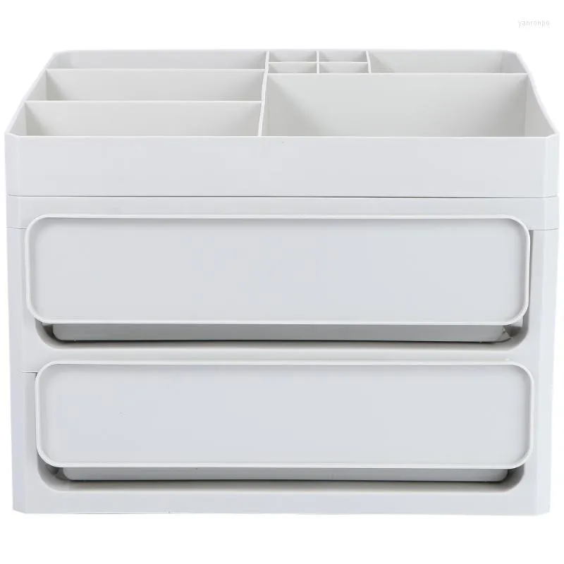 Storage Drawers 1Pc Creative Large Capacity Makeup Box Home Cosmetics Holder Chic Classify Case