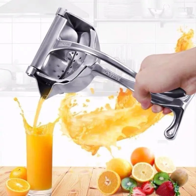 Juicers manual Juicer knijpen met citroensap persartefact huishouden roestvrij staal geperst sinaasappel squeezer