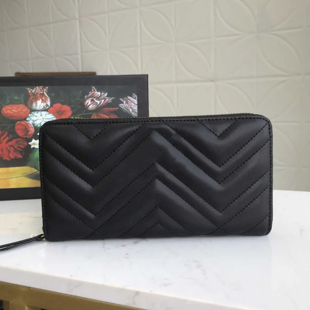 Mode enkla blixtlås plånböcker det mest eleganta sättet att bära runt pengarkort och mynt män läderväska korthållare lång kopplingsföretag