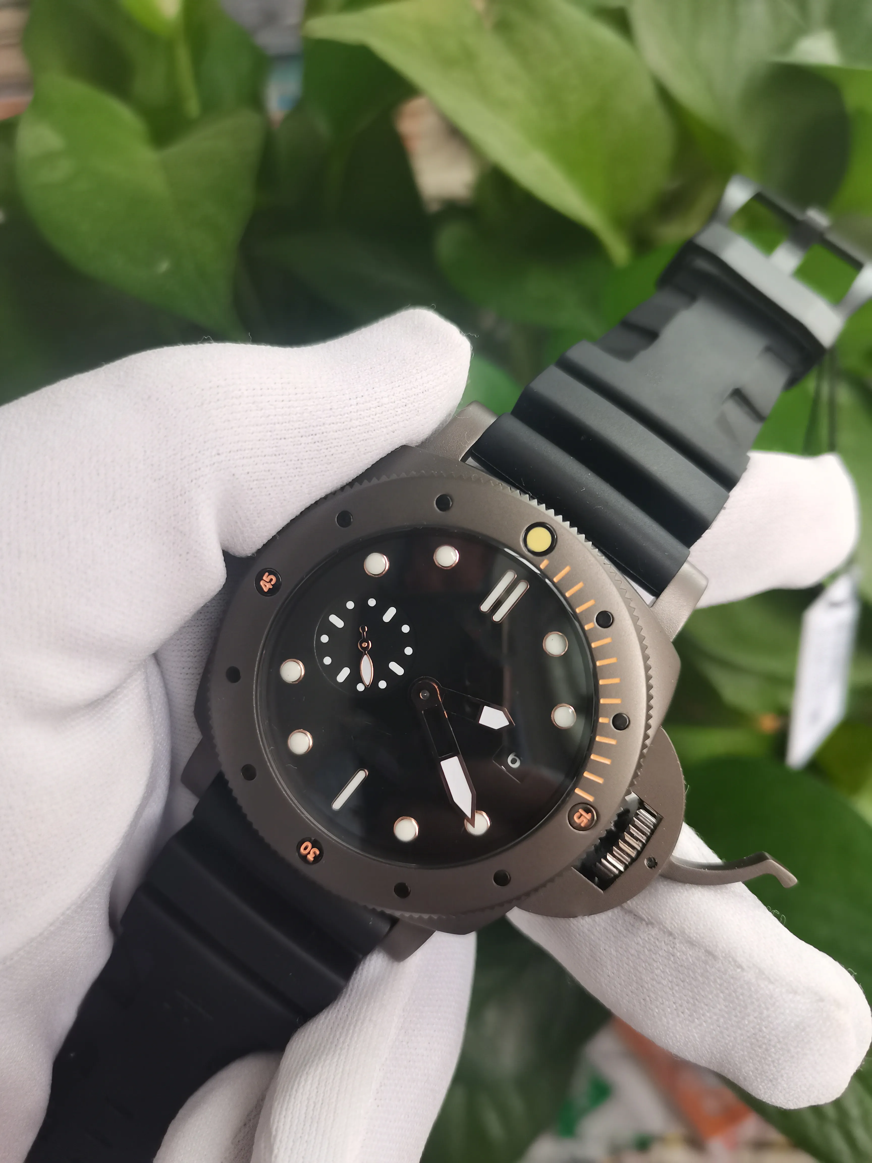 Mens watches hotsell rubber strap