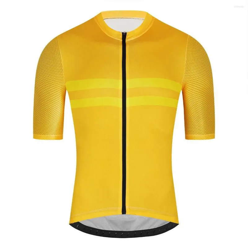 Kurtki wyścigowe Fualrny Pro Cycling Jersey Men Aero rower