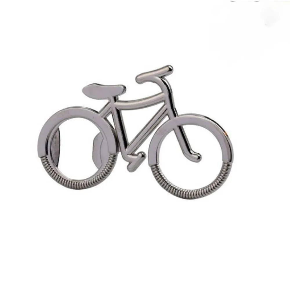Bicycle Metal Beer Bottle Opener Cute Key Rings For Bike Lover Wedding Anniversary Party Gift Bike Keychain RRA169