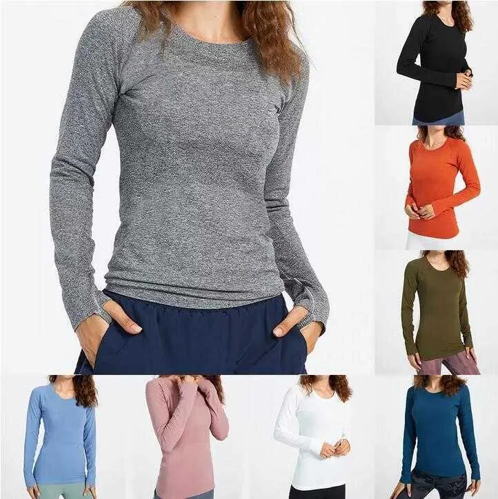 Yoga womens wear Swiftly Tech ladies sports t shirts long sleeve outfit T-shirts moisture wicking knit high elastic fitness workout0.1