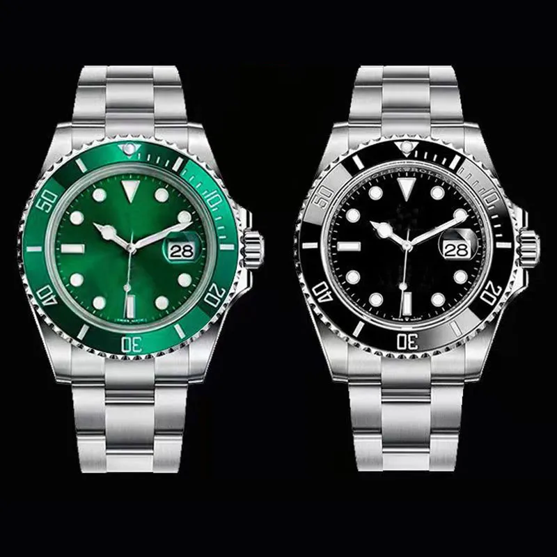 Mens Watch Aaa Designer Watches 40MM Black Dial Automatic Mechanical Fashion Classic Style Stainless Steel Waterproof Luminous Sapphire Ceramic Dhgate Watchs Box