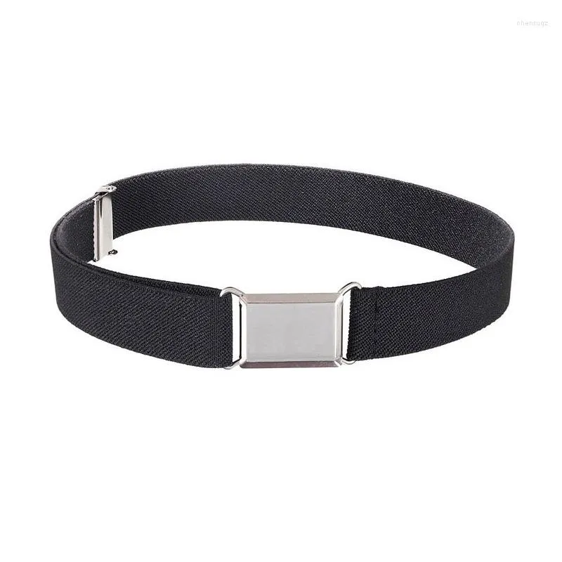 Belts About60-80cm Girls Canvas Adjustable For Boys Kids Solid Gifts Elastic Children's Christmas 1PC Alloy Buckle