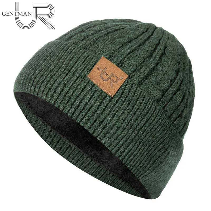 Gorro/crânio tampas Novo Unisex Winter Hat Adicione Capinho de Flanging Flanging de Pele Chapéu de gorro macio para homens Mulheres quentes grossas de rua ao ar livre T221020