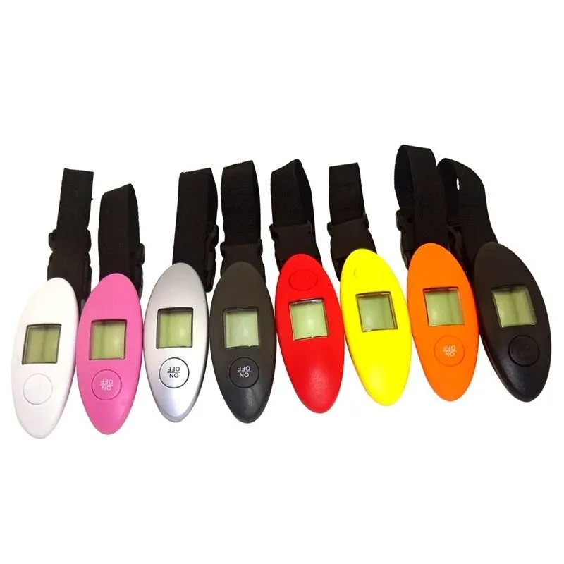 Portable 50kg Electronic Luggage Word Scale With Hanging Digital Design For Accurate Weighting