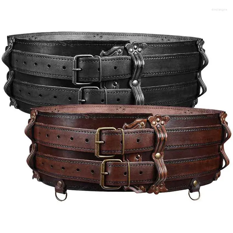 FESTIVA DE FESTO Medieval Larp Aventureiro Cinturão Viking Cintura Cintura Acessório Celtic Strap Shepunk Sash para homens