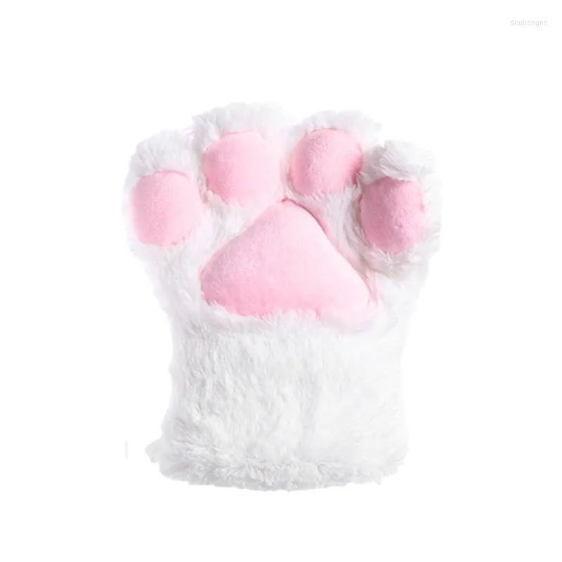 Party Supplies Novely Cute Cosplay Gloves Bear Claw Padded Full Cover Mentens Halloween Dress Up Animal Costume Accessories