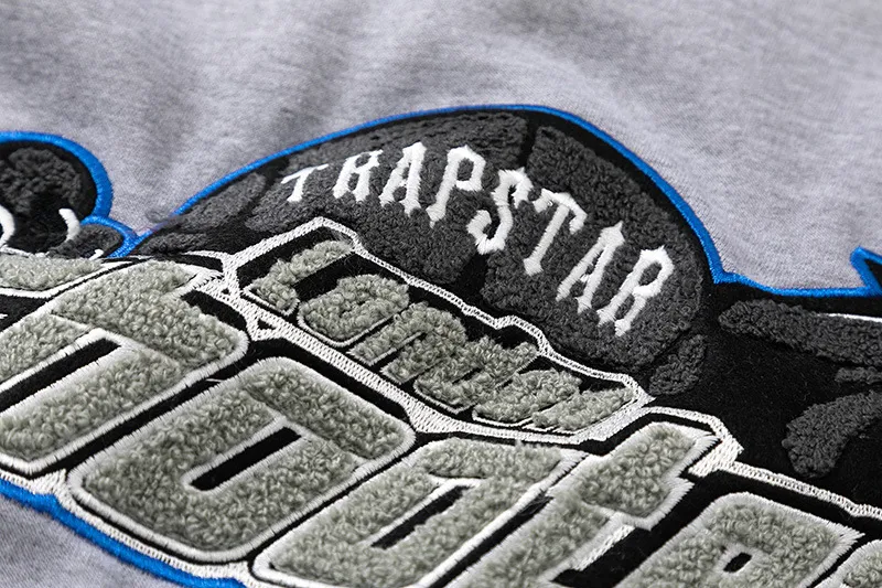 Trapstar bordado de alta calidad para hombre y mujer, Sudadera