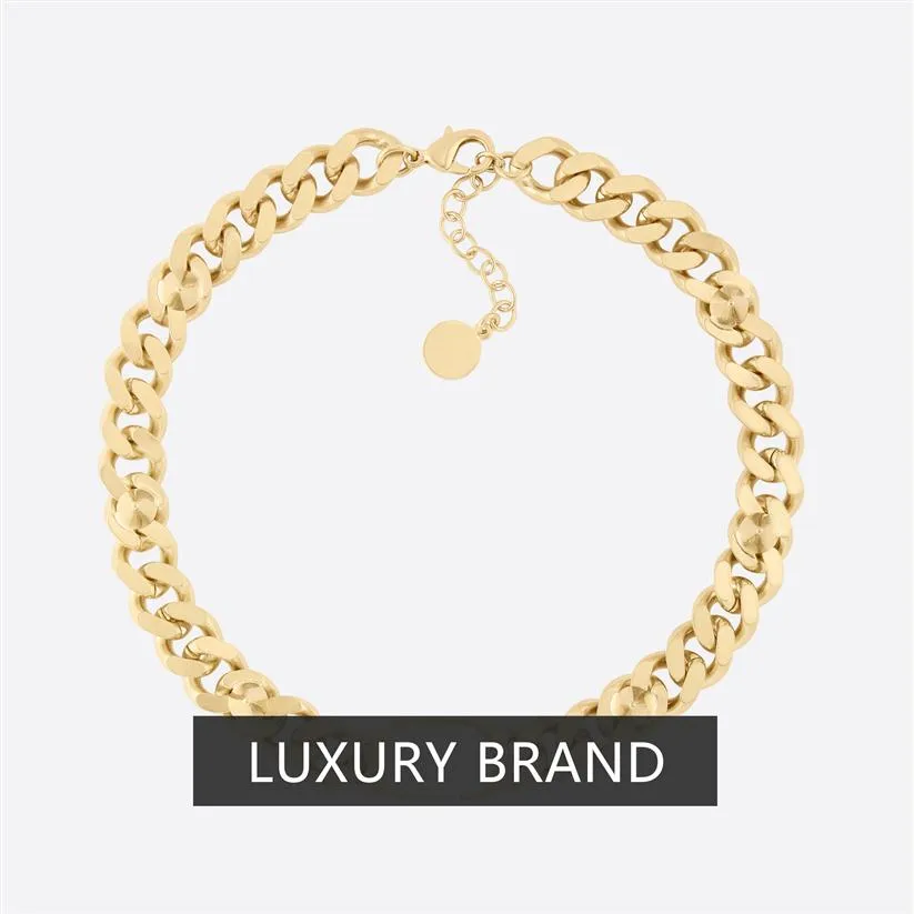 Elegant Gold Necklace Bracelet Set Womens Luxury Jewelry
