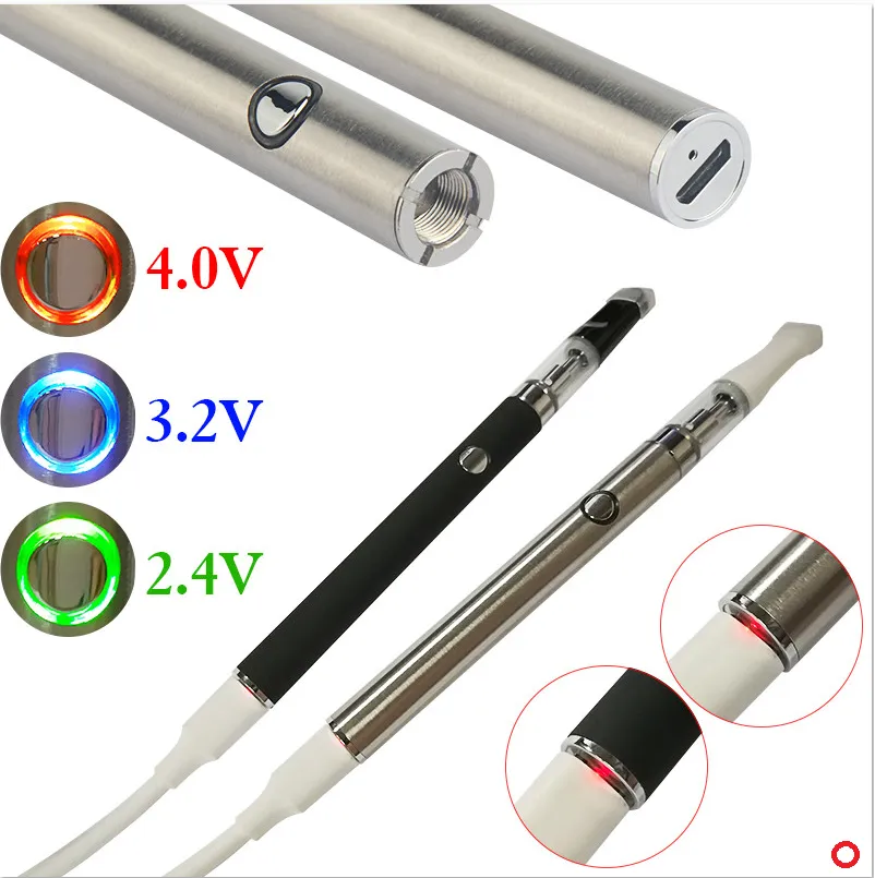 LO 350mah 510 Vaporizer Battery Vape Pen Battery oem Adjustable Voltage Custom Logo