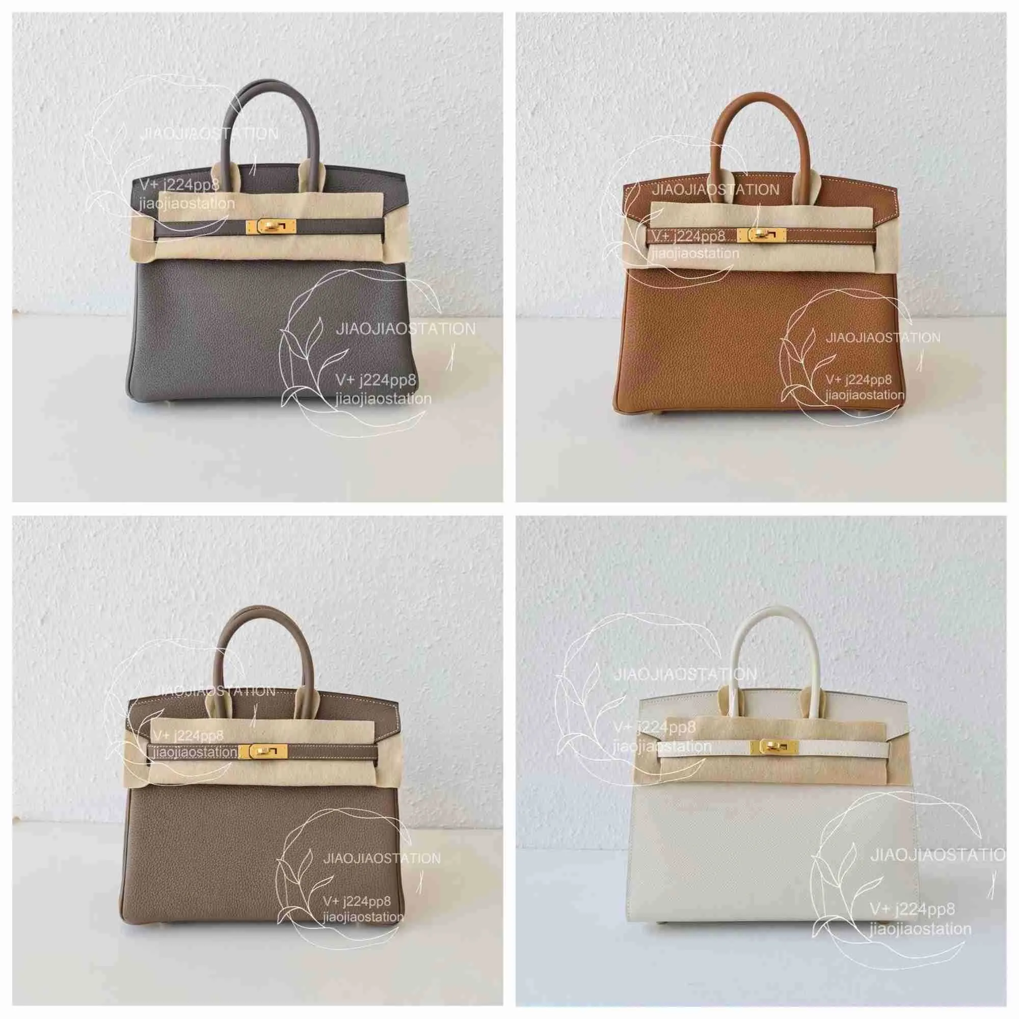 Kellyity Bag Tasarımcılar Çanta Birkinbag Torbalar Jiaojiao'nun özel taşınabilir kadın evi BK25/BK35/BK40 Büyük Ayw