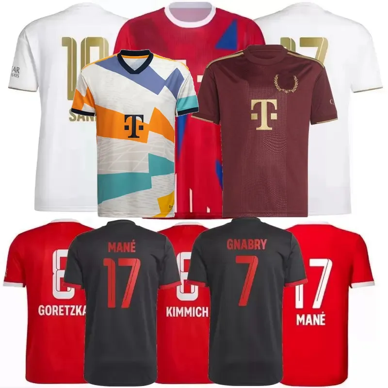 2021 2022 Oktoberfest Sabitzer Soccer Jerseys Bayern Pavard Musiala Coman Hernandez Goretzka Neuler Muller Lewandowski Sane München Kimmich Football Shirt 4XL