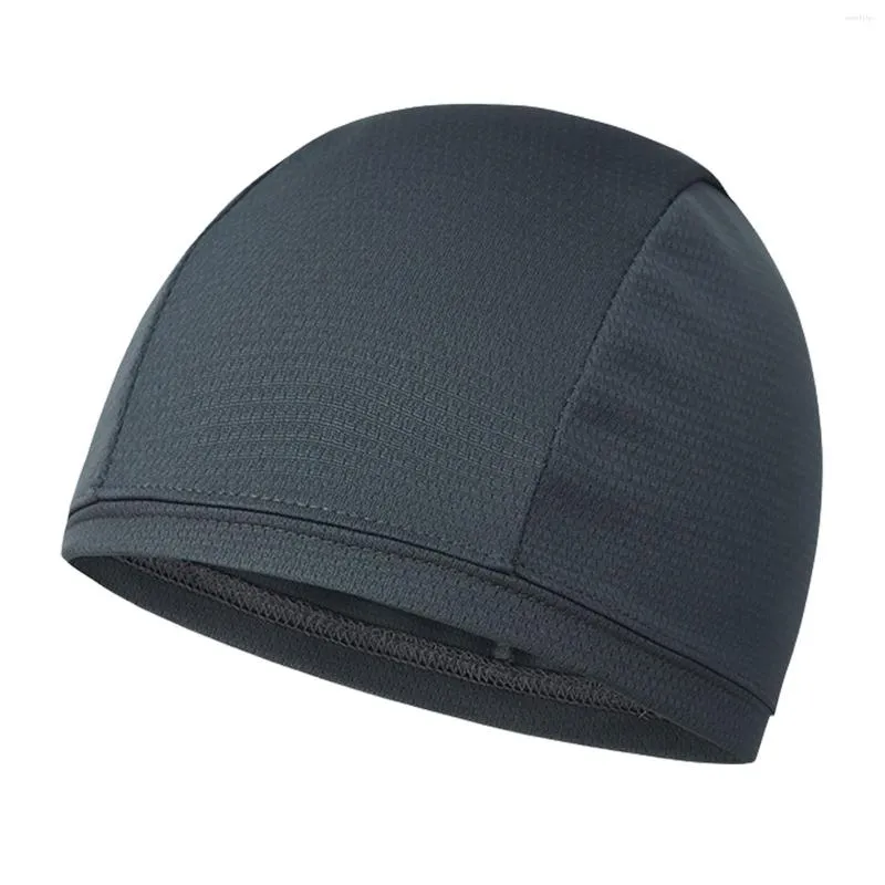 Casquettes de cyclisme pour hommes et femmes, doublure de casque, bonnet d'équitation anti-transpiration, chapeaux de course d'été pour hommes et femmes, élastiques et respirants multiples