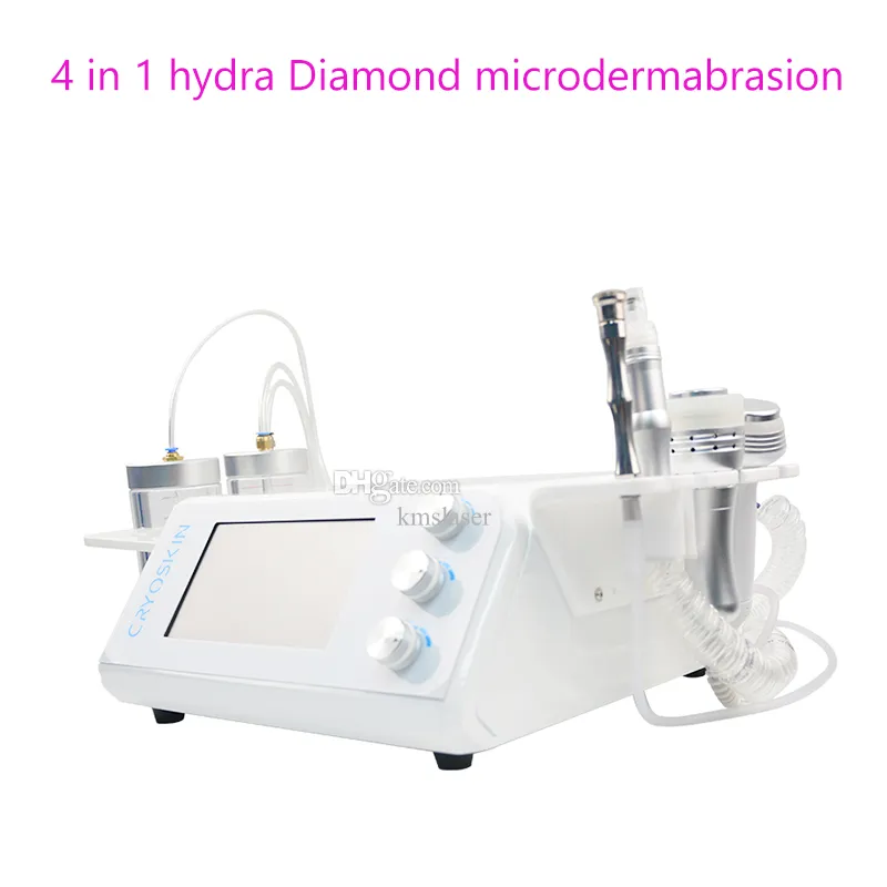 4 In 1 Diamond Microdermabrasion Machine Hydro Ultrasonic Dermabrasion Facial Care Machines With