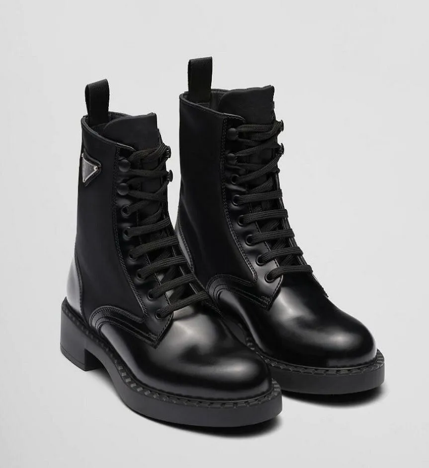 Boote Boot Boot Boots Boots Martin Booties Top Luxury с цепью золотой тональной конйбит нижний черный кожаный женский женский блюда Eu35-41 коробка