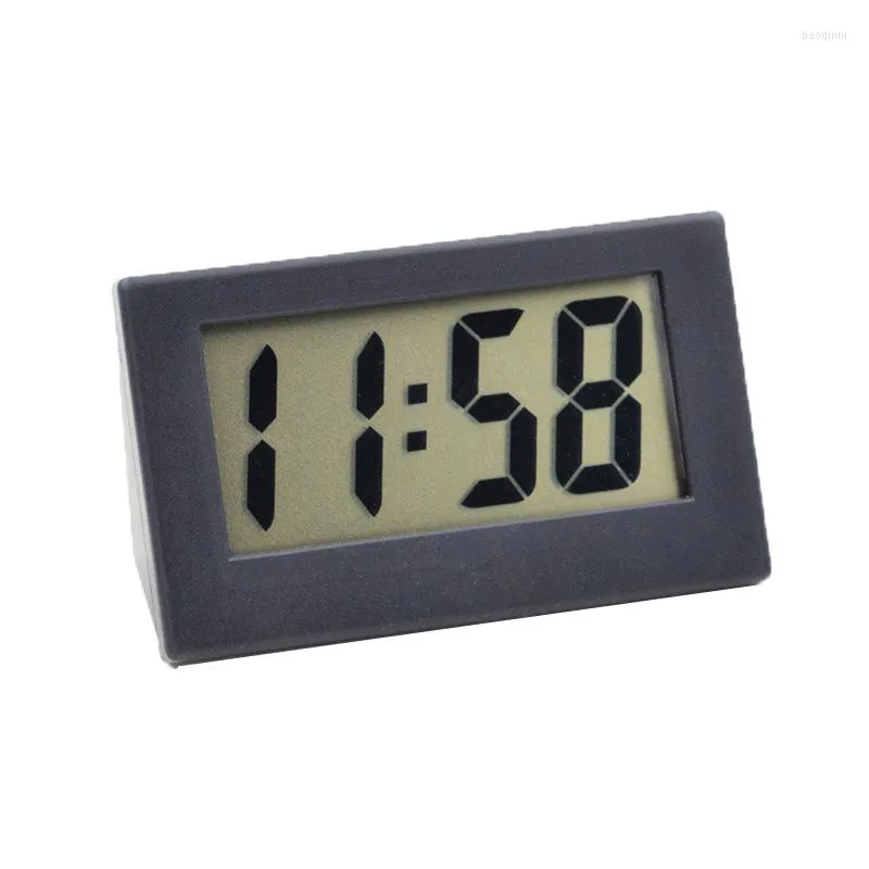 Digital Tablet Small Digital Desk Clock With LCD Screen, Self Adhesive