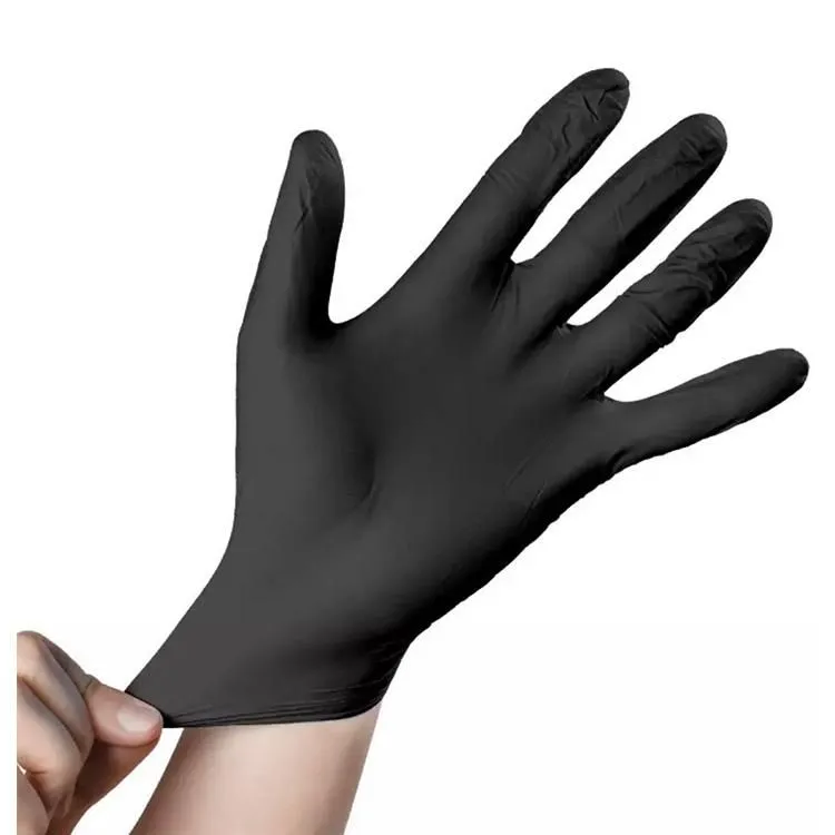 Nitrile food Gloves XINGYU disposable gloves black glove industrial ppe powder free latex garden household kitchen