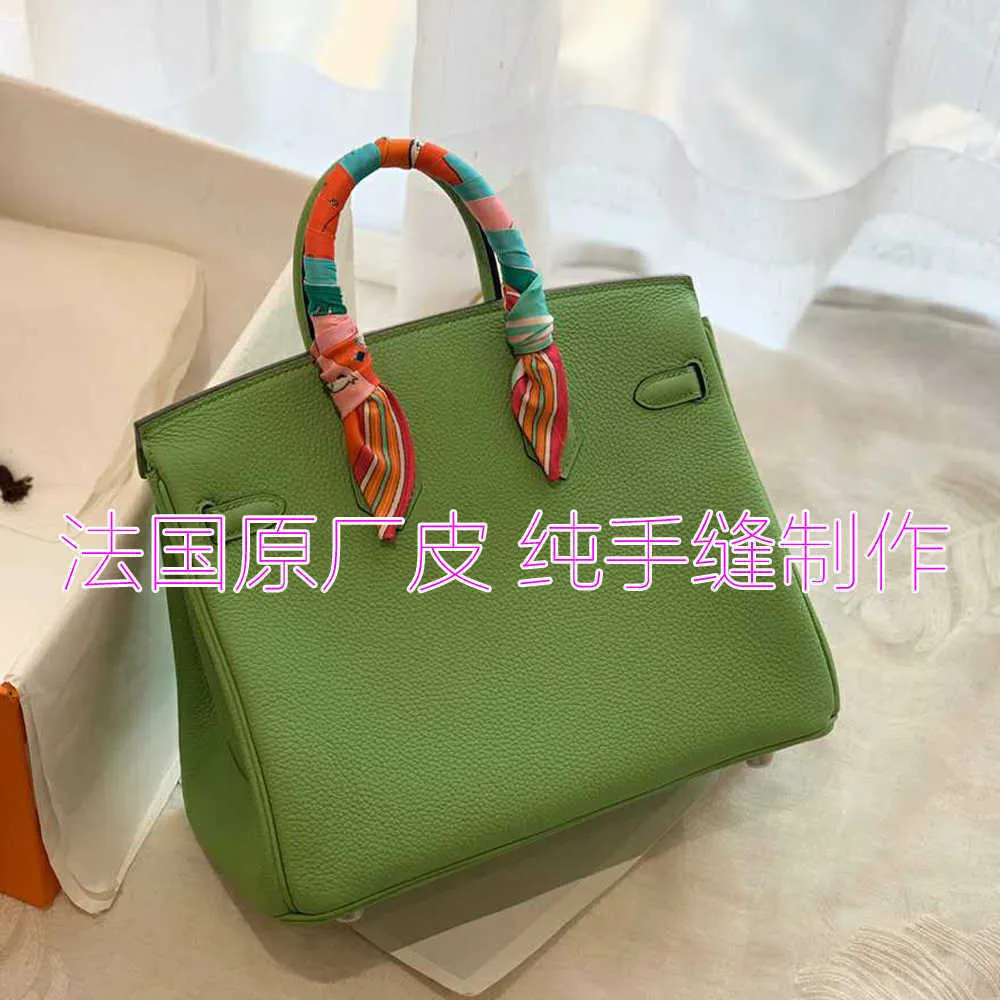 Kellyity Bag Designers Handbags Birkinbag Bags Pegihome Peige Private Hand Sewn Togo Cowhide 25/30/35cmマルチカラーGHW女性の大容量ayw