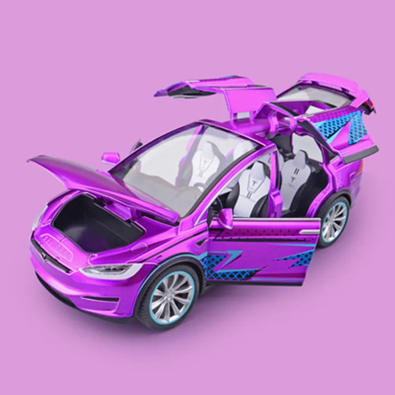 Model x Purple