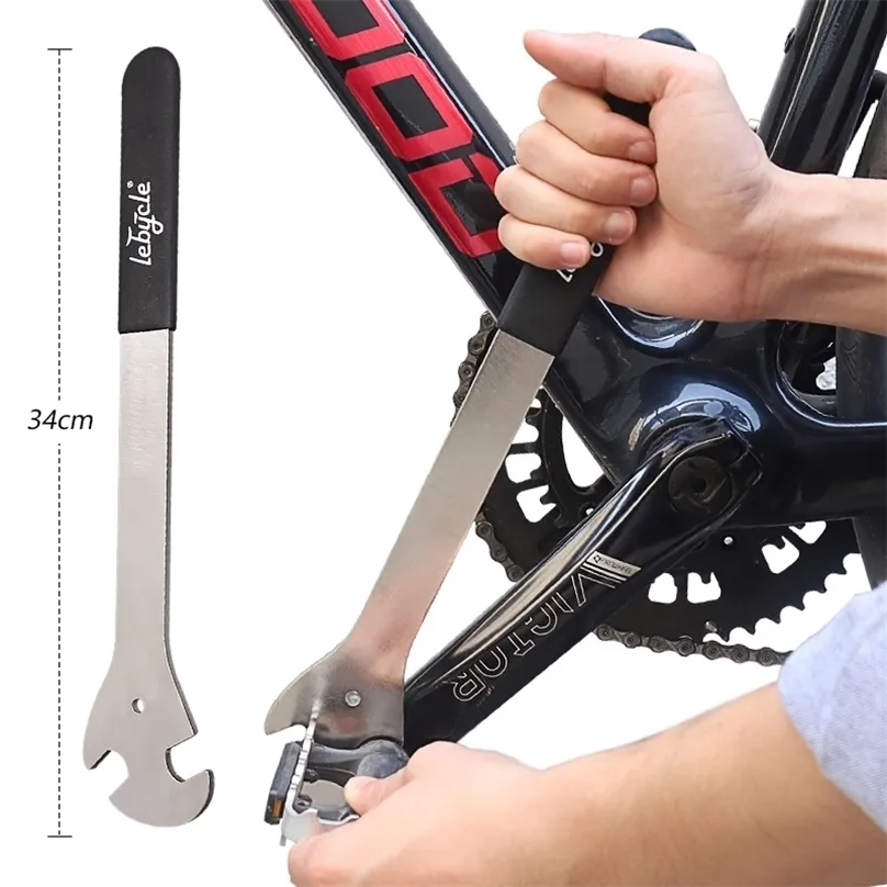 Bicycle Pedal Wrench: Long Handle Cycling Spanner For Easy Install