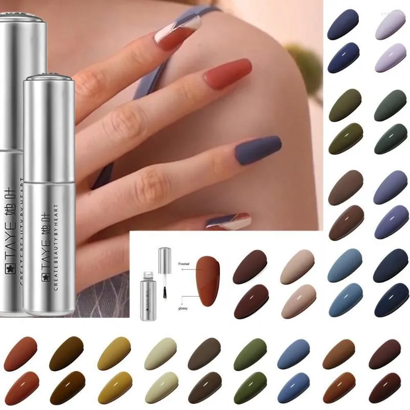 Nail Polish 2022 5ml Matte Water-proof Dry Quickly Good Sealing Performance Autumn Winter For Beauty