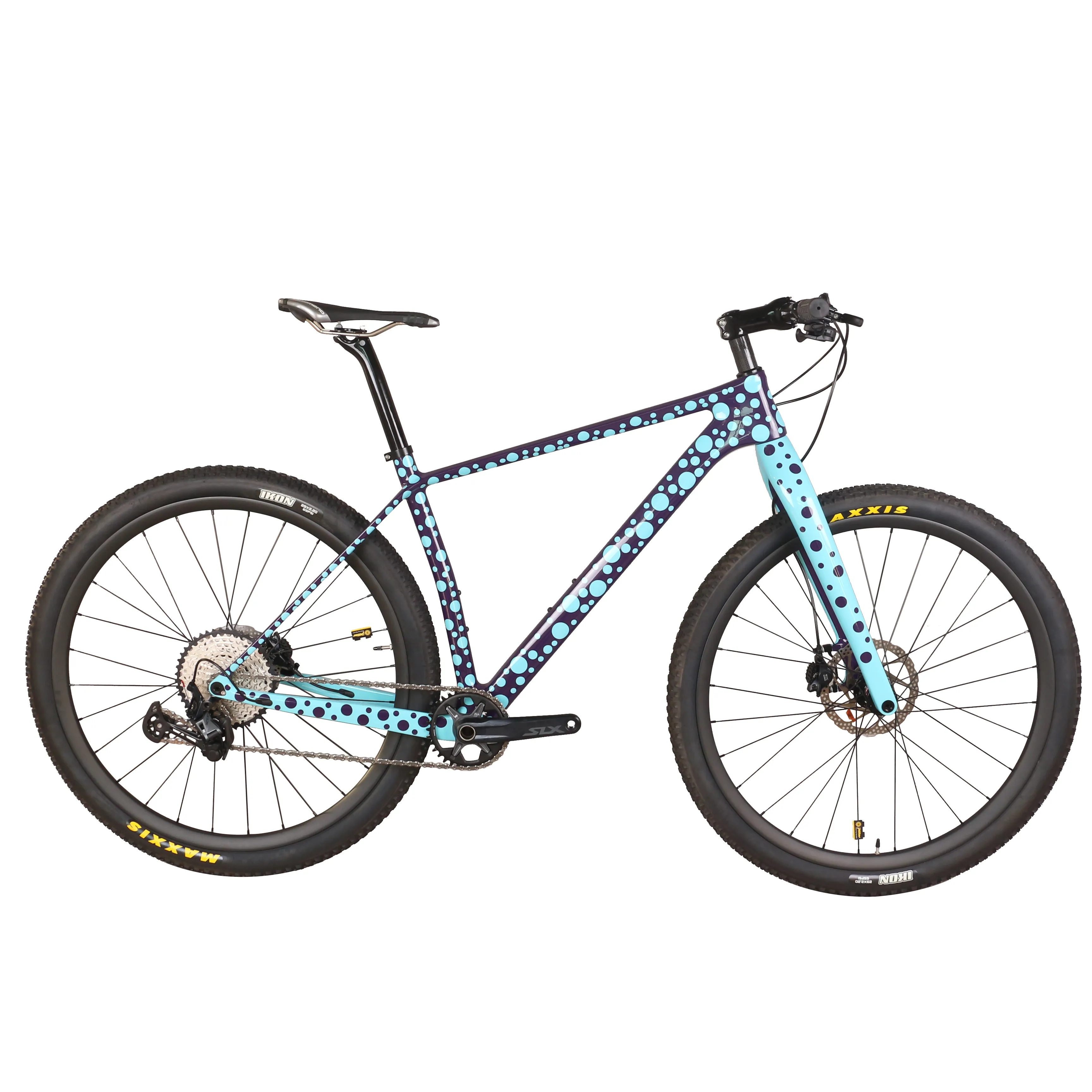 29er Hardtail Dağ Komple Bike FM199 SLX M7100 Grup seti 1x12 Hızlı BB92 Özel Dairesel Tasarımlar