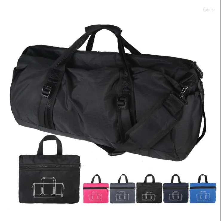 Buitenzakken Kwaliteit opvouwbare lichtgewicht Sporttas Reistas Travel Gear Waterdichte grote ruimte Hand Duffel Gym Men voor fitness