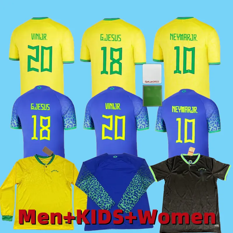 COUTINHO Futbol Forması Camiseta de futbol PAQUETA BREZİLYA NERES 2022 futbol forması İSA MARCELO PELE CASEMIRO brasil 22 23 maillots futbol erkek Kadın çocuk SETLERİ 4