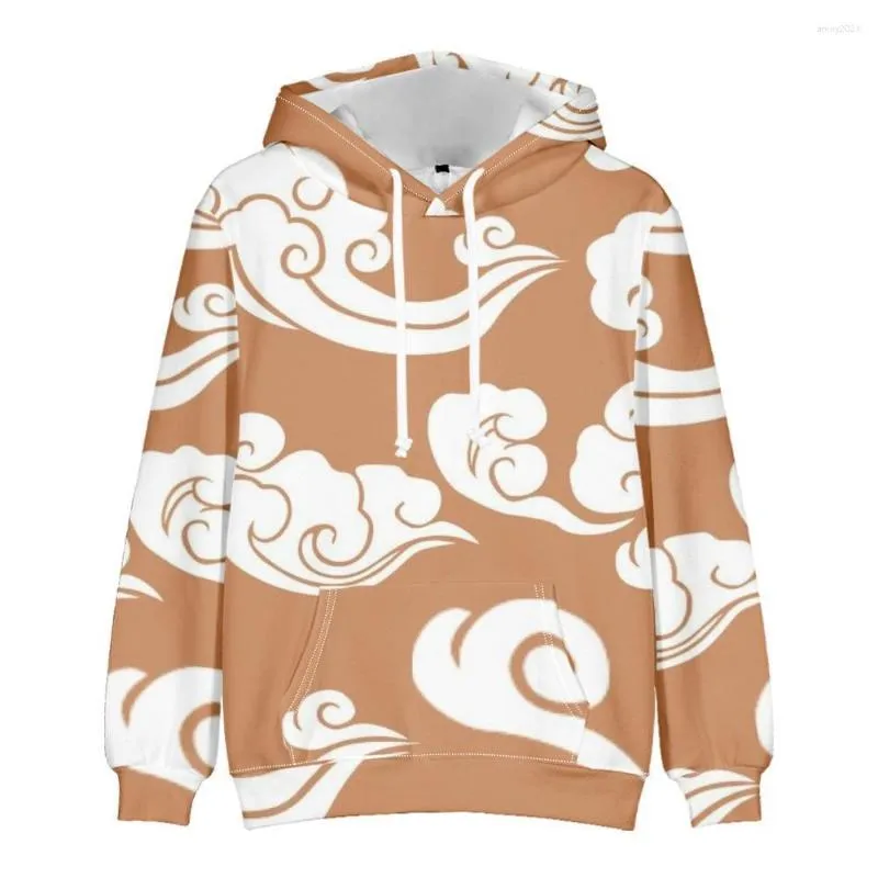 Herren Hoodies Herbst Mode Casual Frauen Männer Pullover Harajuku Streetwear Cartoon Weiße Wolken Gedruckt Langarm Sweatshirt