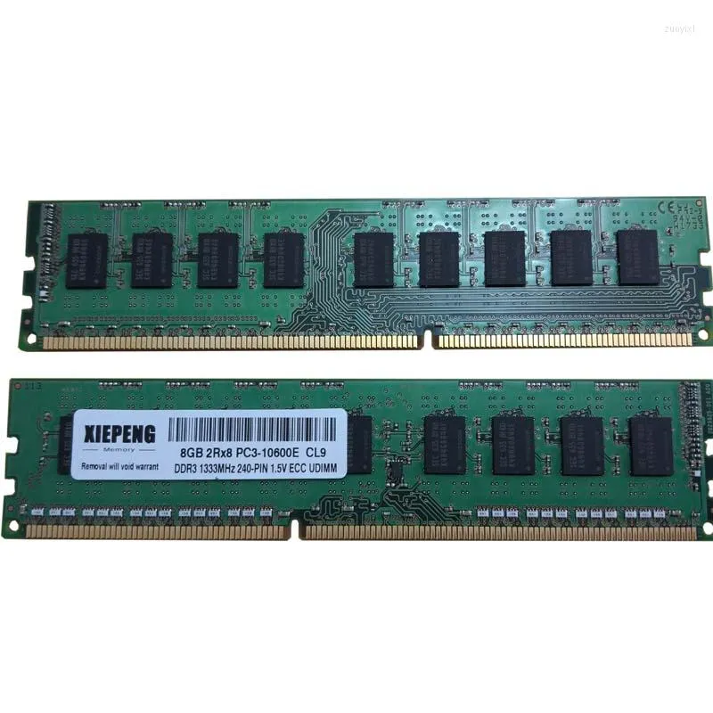 R310 R230 R220 R510 T1500 T5500 T3500 T1700 T1650サーバーRAM 4GB 2RX8 PC3-10600 8G DDR3 1333MHz ECC Unbufferedメモリ