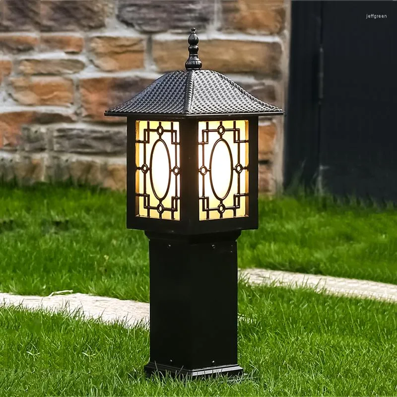 Chinese Garden Lawn Lights Outdoor Grassland Balcony Residential Lamp Waterproof Landscape Lighting