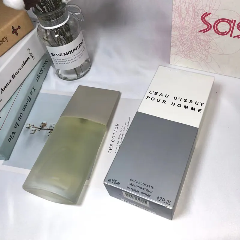 L'EAU D'ISSEY Designer Perfume For Men Spray EDT 125ML Anti-Perspirant Deodorant Body Mist 4.2FL.OZ Long Lasting Scent Fragrance Natural Male Cologne Dropship
