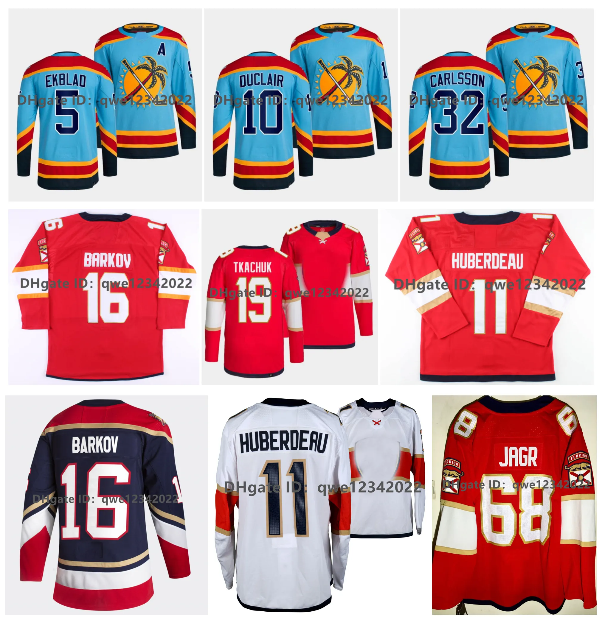 2022 Retro Retro Matthew Tkachuk Panthers Jerseys Aleksander Barkov Jaromir Jagraaron Ekblad Sergei Bobrovsky Spencer Knight Maxim Mamin Ryan Lomberg Bowlby