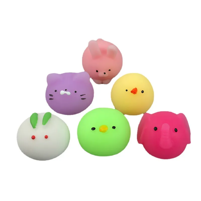 Cute Animal Squeeze Toys Sticky Squishi Anti Stress Relief Toys Antistress Toy Adults D39