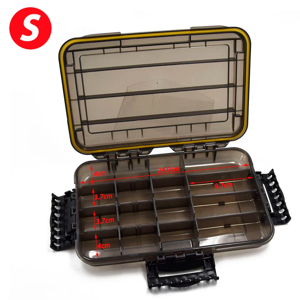 Waterproof Tackle Box With Large Capacity For Fishing Box Side Trays, Tool  Storage, Hooks, Lures, And Fake Bait Supplies 221025 From Ning07, $14.84